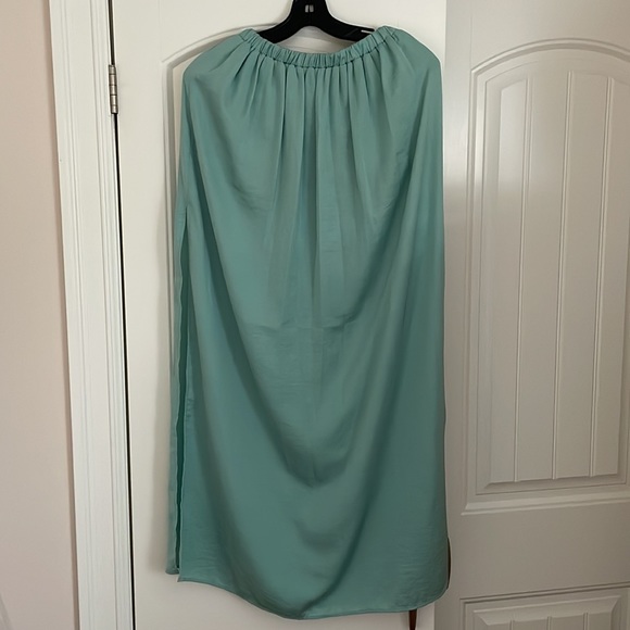 Zara Turquoise Maxi Skirt - Picture 3 of 6